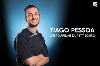 Tiago Pessoa , chef au relais du Petit Bourg
